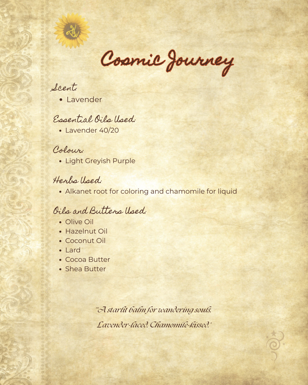 Cosmic Journey - For the ones who remember the stars.