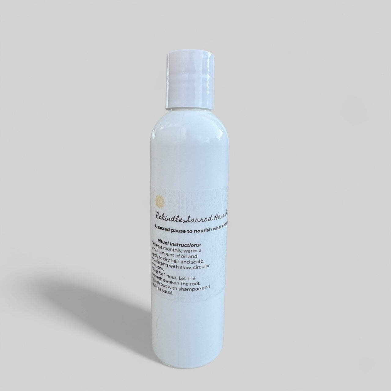 Rekindle Sacred Hair Oil - Restorative Hot Oil Ritual for roots that remember and strands that long to shine.