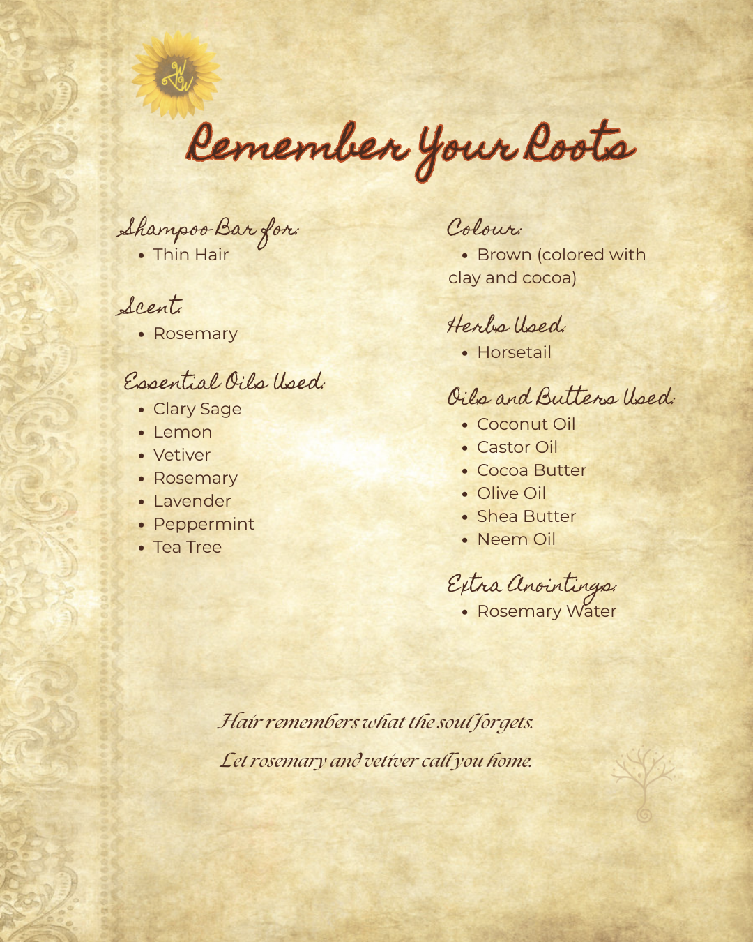 Remember Your Roots - For the ones reclaiming their strength from the ground up.