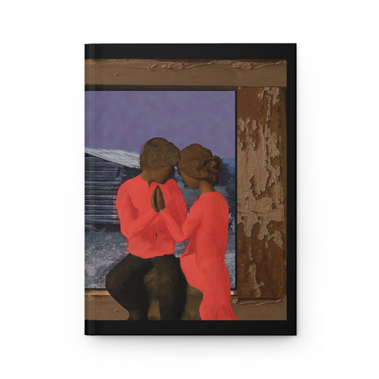 A hardcover journal for whispered devotion, remembered touch.