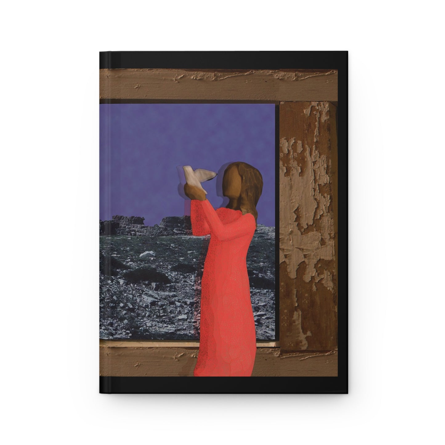 A hardcover journal for sacred release, stillness, and skyward prayers.