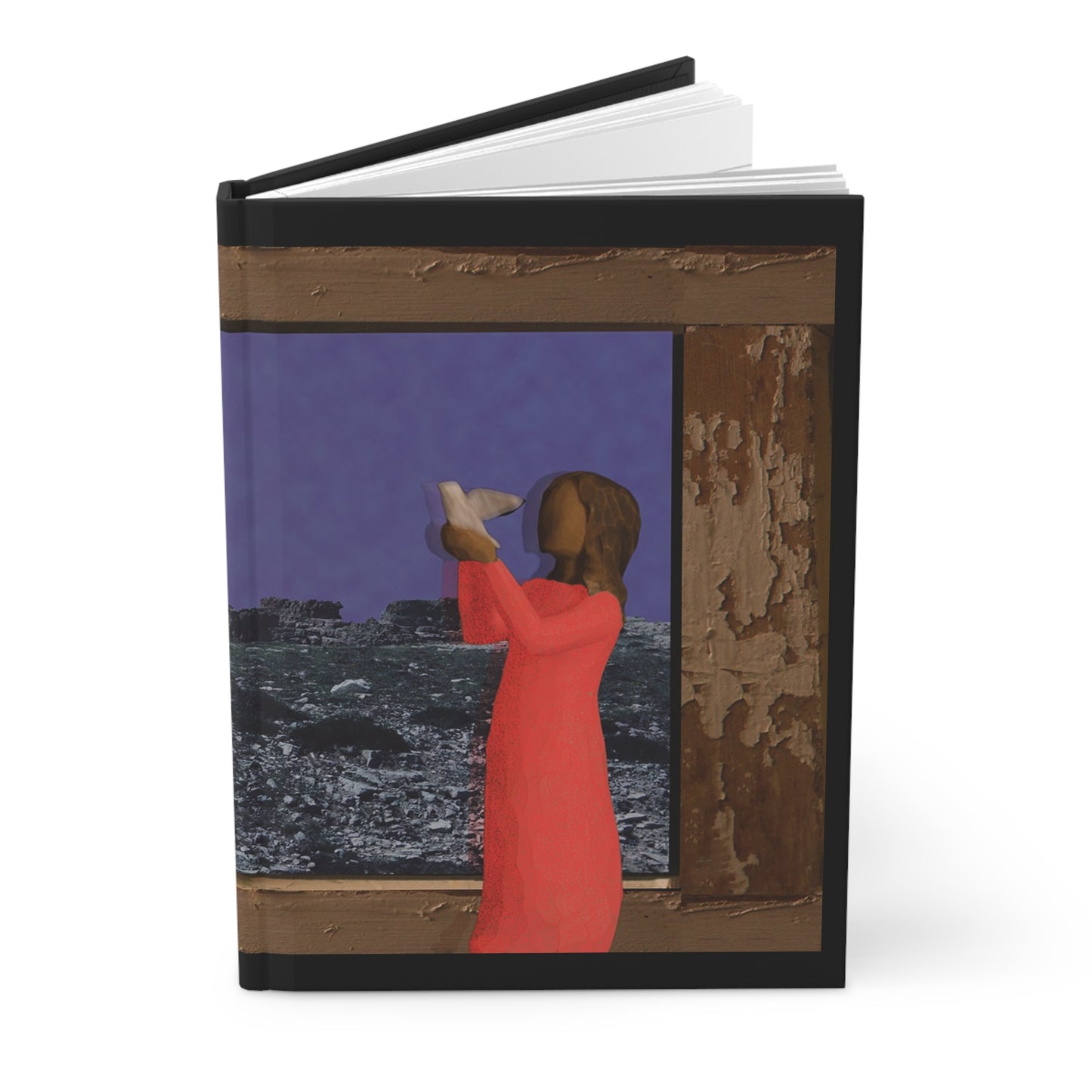 A hardcover journal for sacred release, stillness, and skyward prayers.