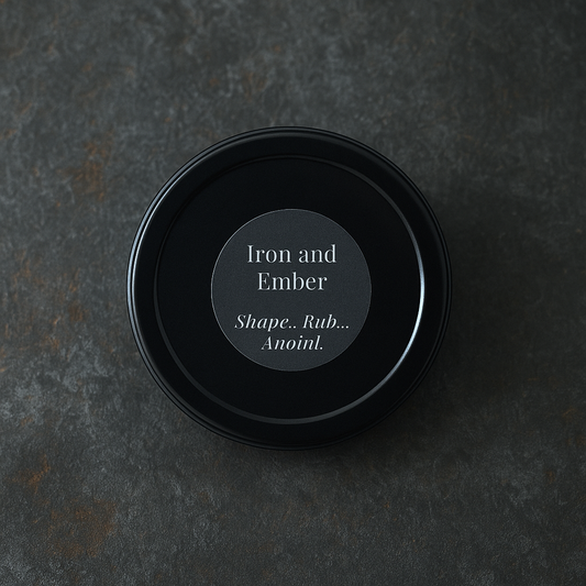 Iron and Ember - Beard balm for beards that hold shape—without losing their soul.