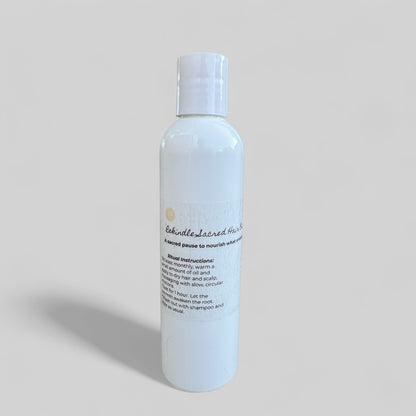 Rekindle Sacred Hair Oil - Restorative Hot Oil Ritual for roots that remember and strands that long to shine.